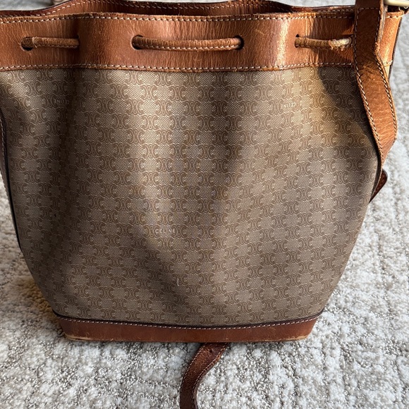 REHAB Celine Brown and Tan Shoulder Bag - Picture 6 of 13